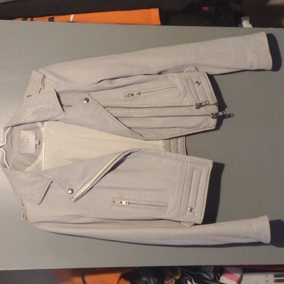 IRO Luiga  Lamb Leather Jacket biker Moto style - Picture 1 of 16